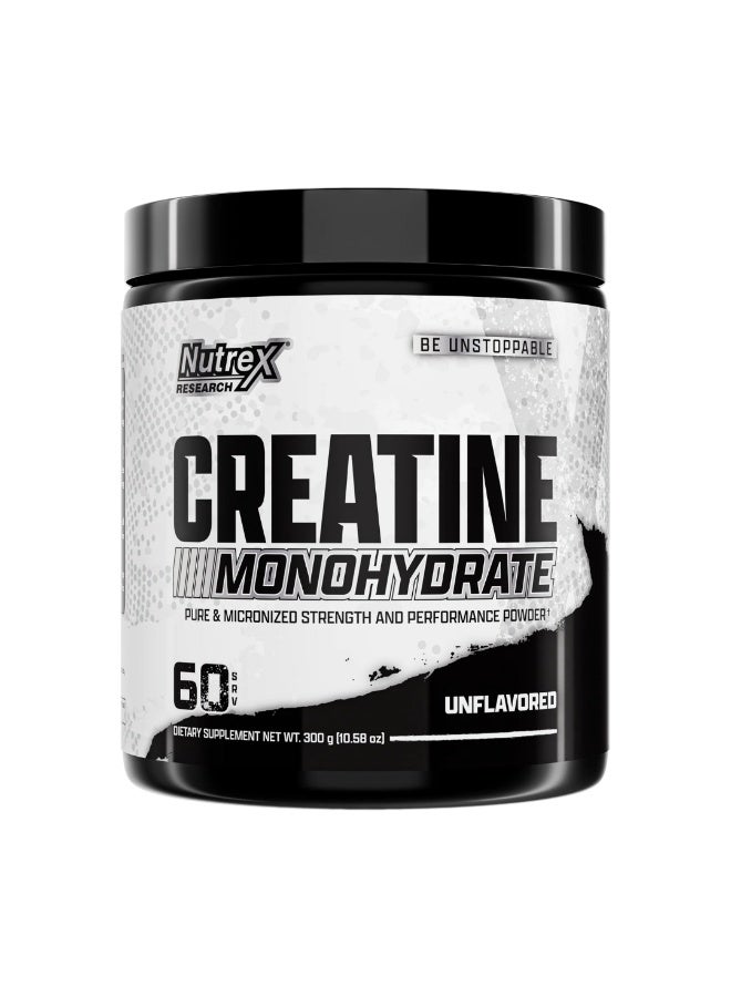 Nutrex Research Creatine Monohydrate 60 Servings Unflavored